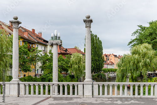 Lubiana, Slovenia, Ponte dei Calzolai photo