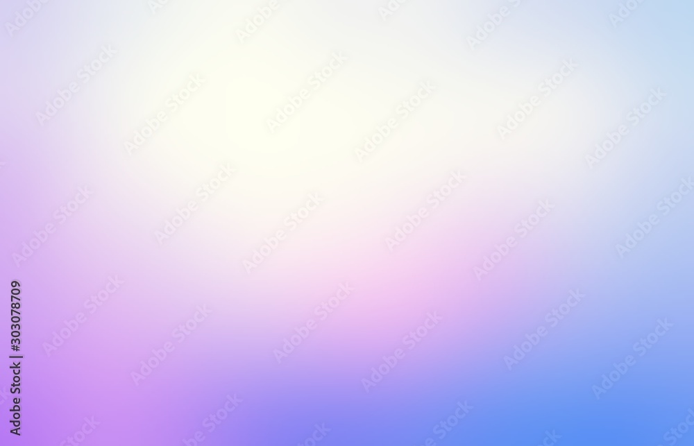 Shiny pink blue blurred background. Sweet dream heaven abstract illustration. Sky glow. Plain pattern.