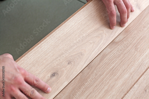 Reconstruction of wooden floor.
