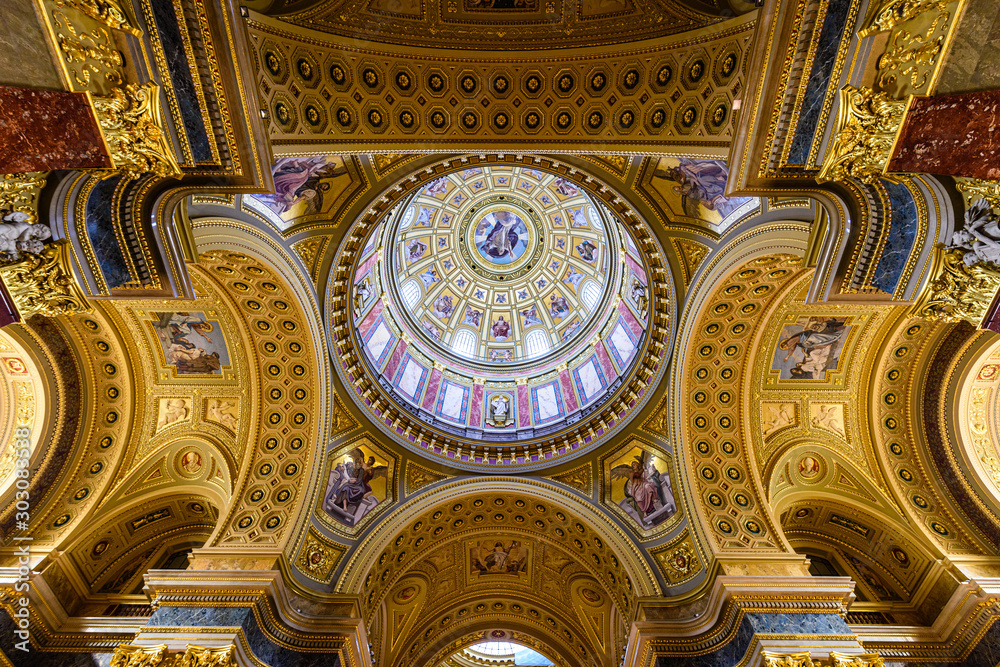 Budapest, Ungheria, basilica Santo Stefano