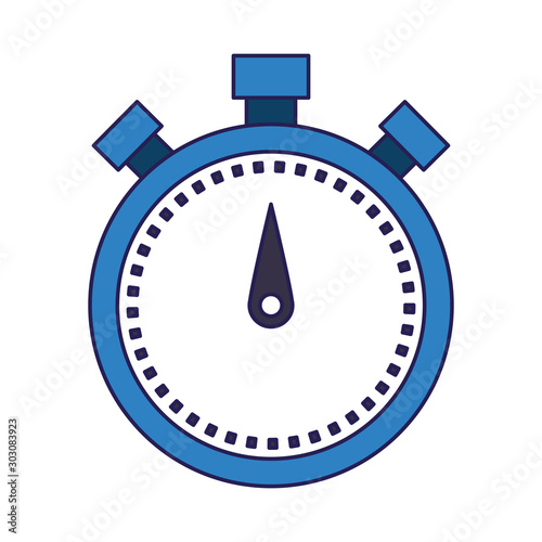 chronometer icon, flat desgin