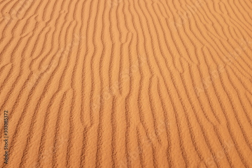Desert sand pattern in Riyadh, Saudi Arabia. Patterns in nature