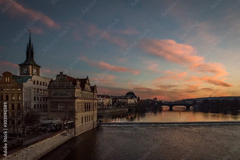 Prague at Sunset2