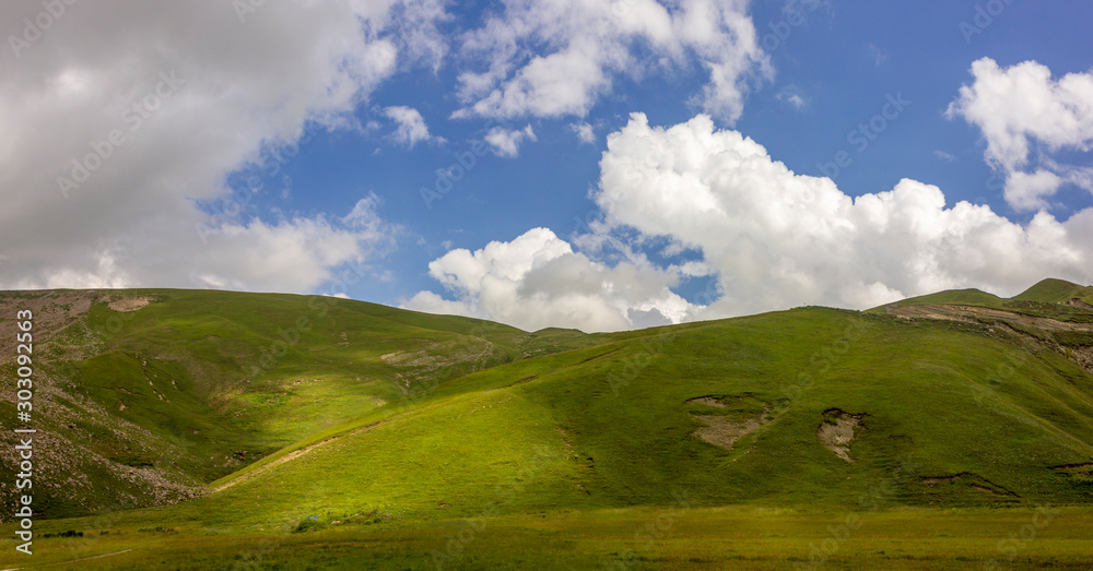 Russian region, Chechen Republic, Caucasus Mountains