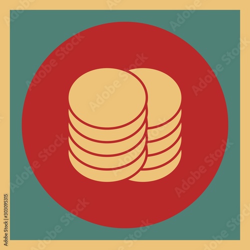 coins icon for your project