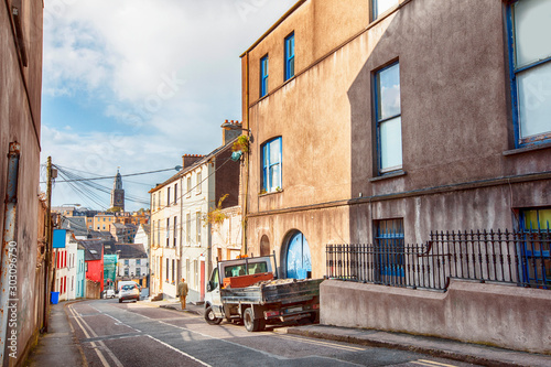 street in old Cork city, Ireland