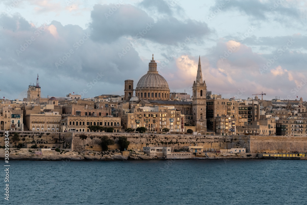 View of Valetta, Malta