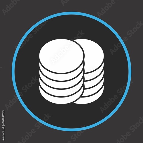 coins icon for your project