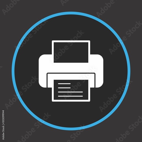 printer icon for your project