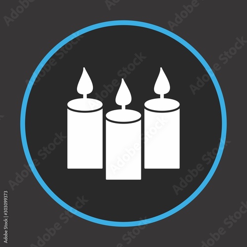 candles icon for your project