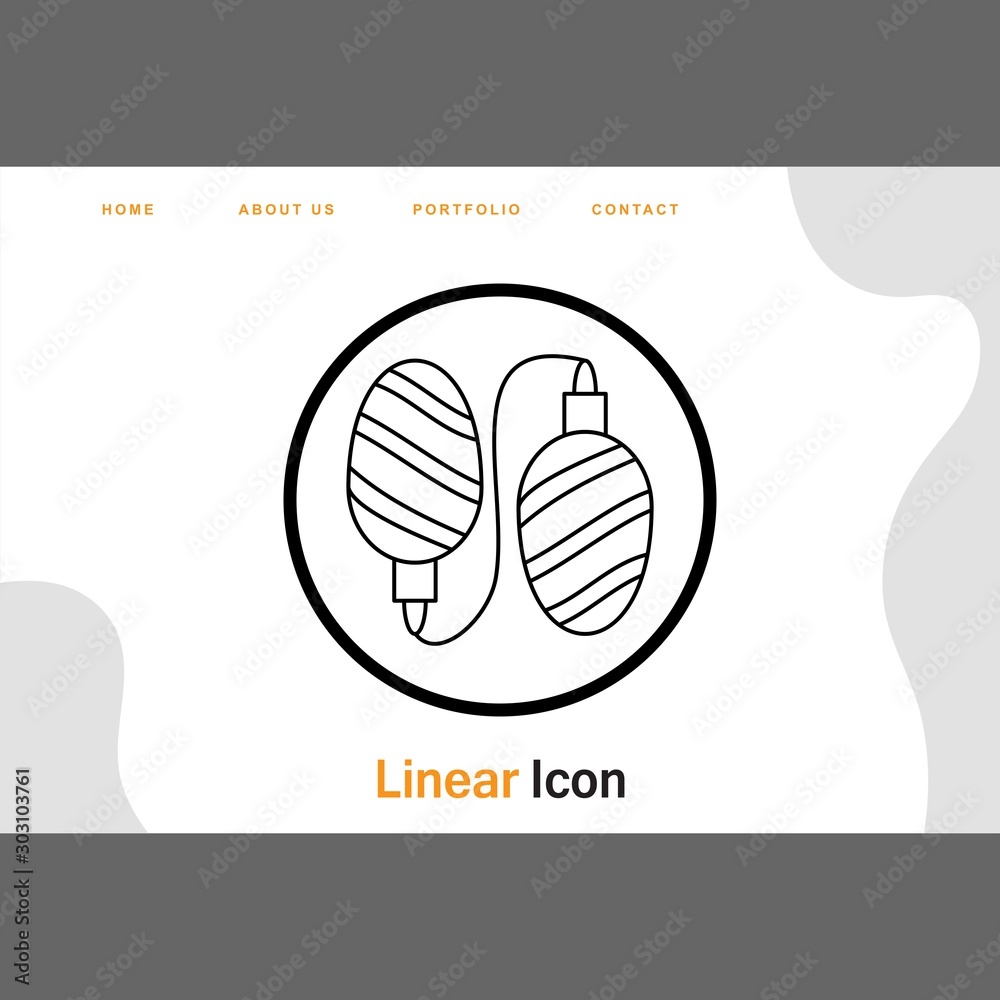 Fototapeta premium lights icon for your project