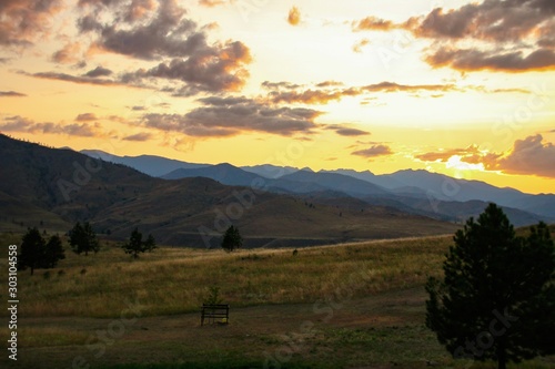 Sunset Over Methow Valley