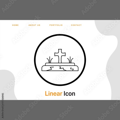 grave icon for your project