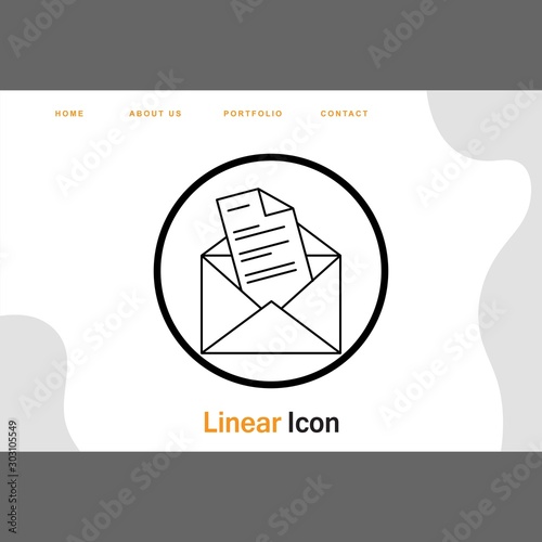 letter icon for your project