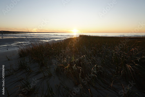 Sunset at Nantucket Beach