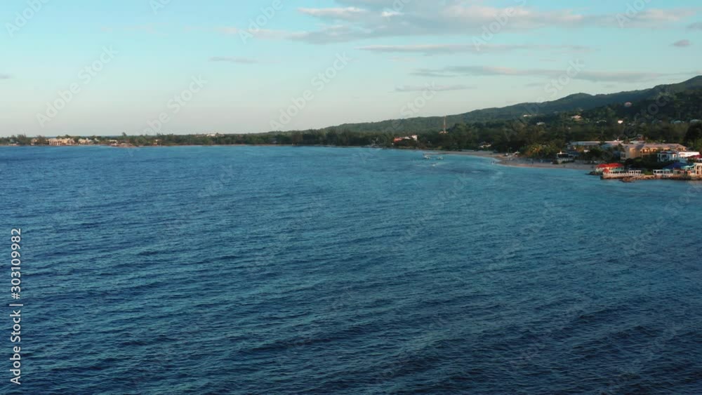 Beautiful aerial view of Runaway Bay in Jamaica 02 Beautiful aerial view of Runaway Bay in Jamaica 02