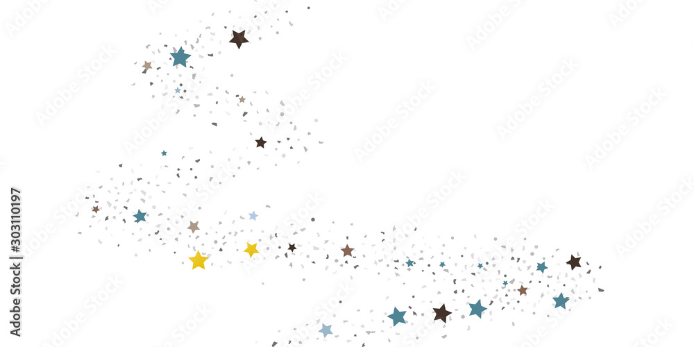Fototapeta premium Abstract flying confetti.