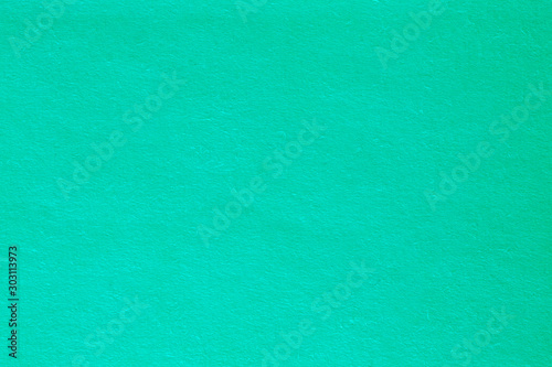 Macro photo of turquoise paper texture for background
