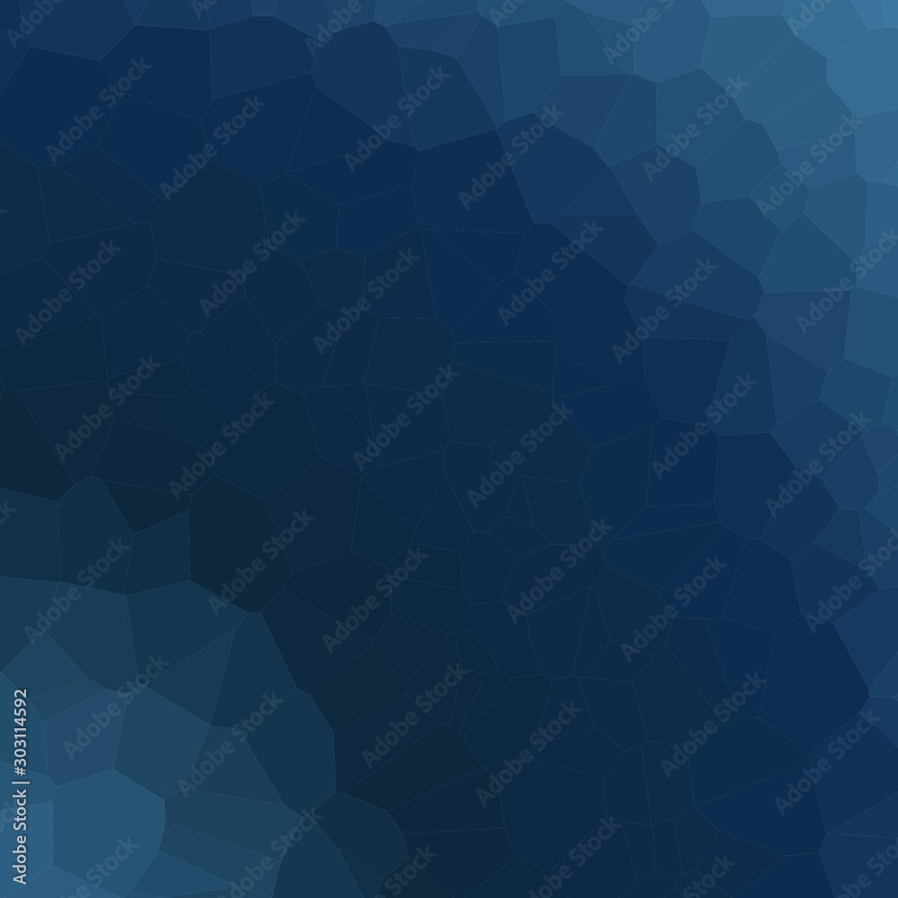 Obraz premium deepblue Color Abstract trianglify Generative Art background illustration