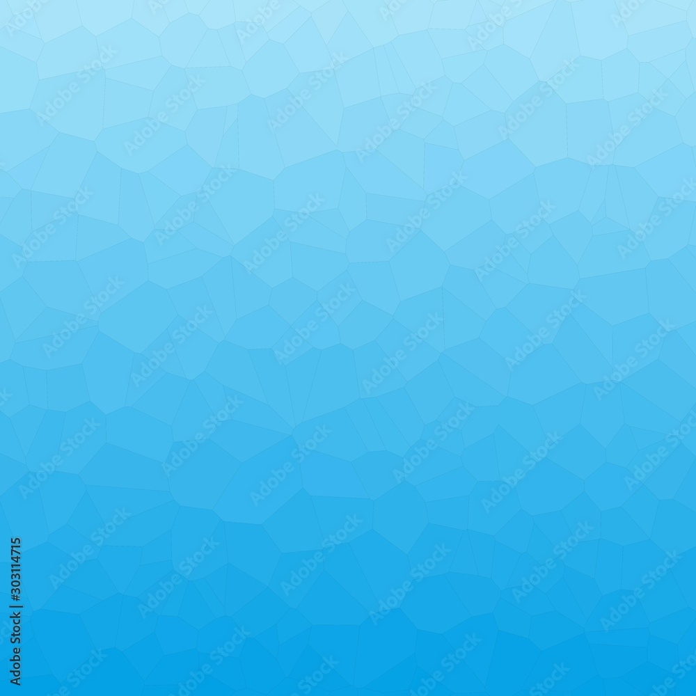 Obraz premium deepblue Color Abstract trianglify Generative Art background illustration