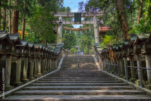 Stairs to the temple