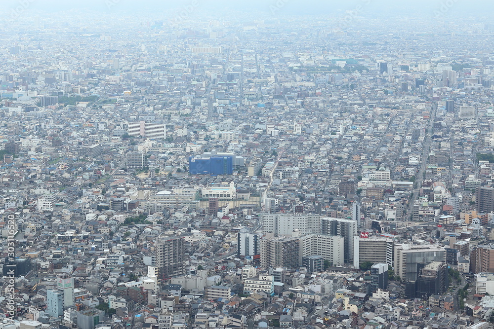 Fototapeta premium 大阪の街並み