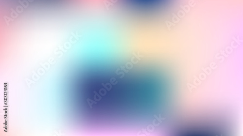Unfocused Mesh Vector Background Hologram Neon Bright Teal. Dreamy Pink  Purple  Turquoise Glamour Female Girlie Background. Funky Rainbow Fairytale Iridescent Pearlescent Holographic Neon Wallpaper