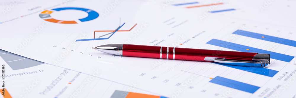 documents on the table, office workplace documents on the table, office workplace