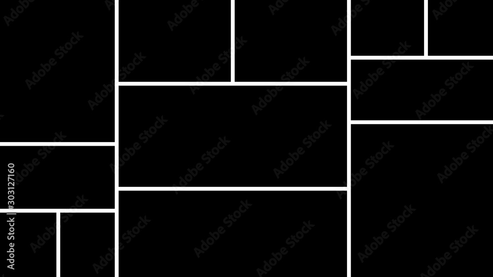 custom made wallpaper toronto digitalVector illustration. Collage photo frames.