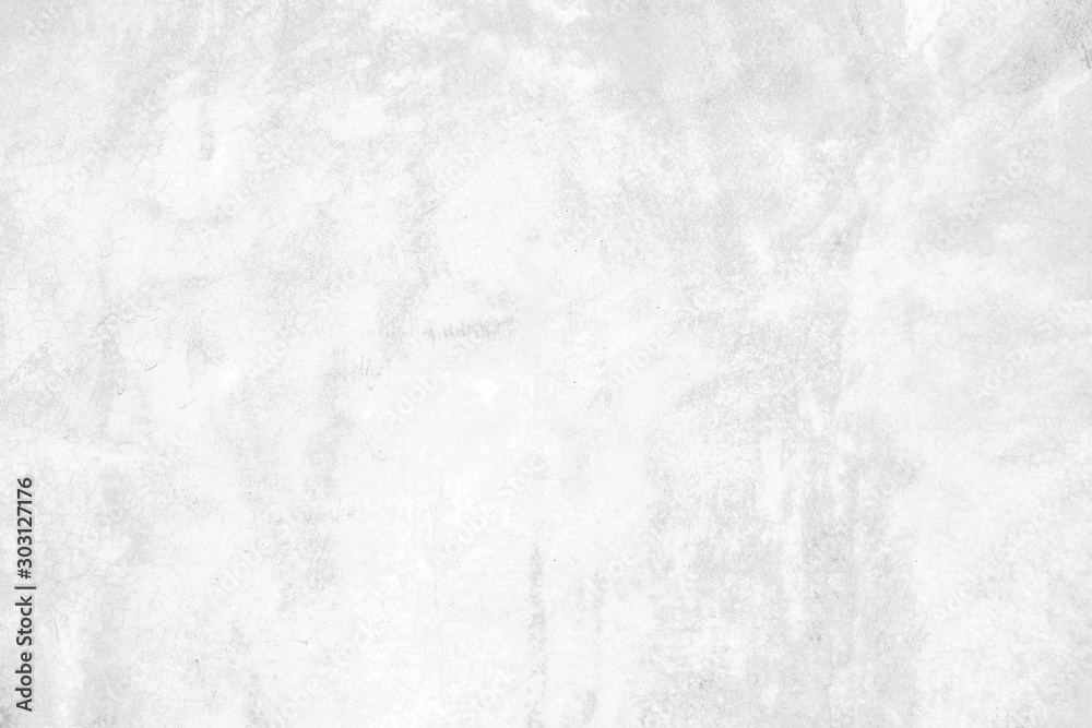 Fototapeta premium Streszczenie nieczysty biały betonowy bezszwowe tło. Tekstura kamienia do malowania na tapecie z płytek ceramicznych. Cementowe tło grunge dla prac projektowych i wzoru.
