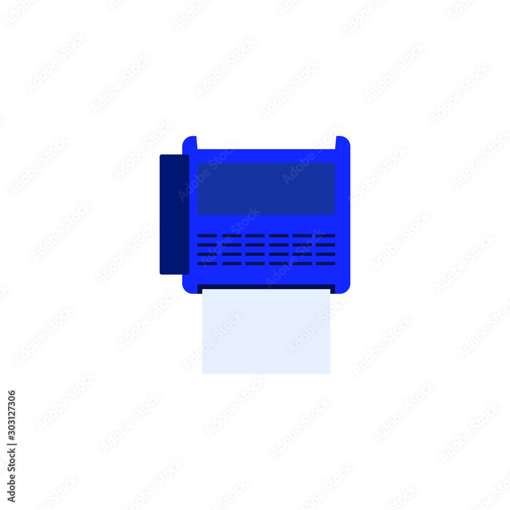 printer icon vector illustration logo template printer icon vector illustration logo template