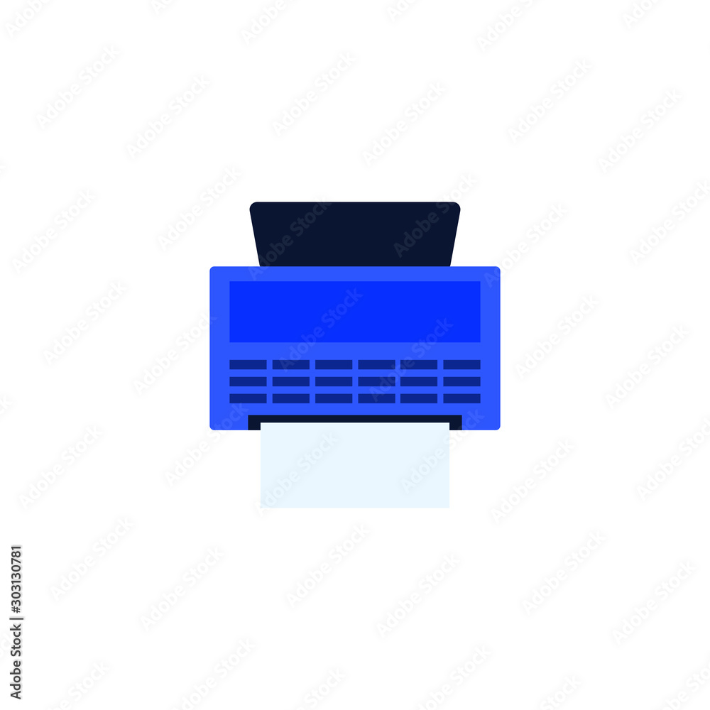 printer icon vector illustration logo template printer icon vector illustration logo template