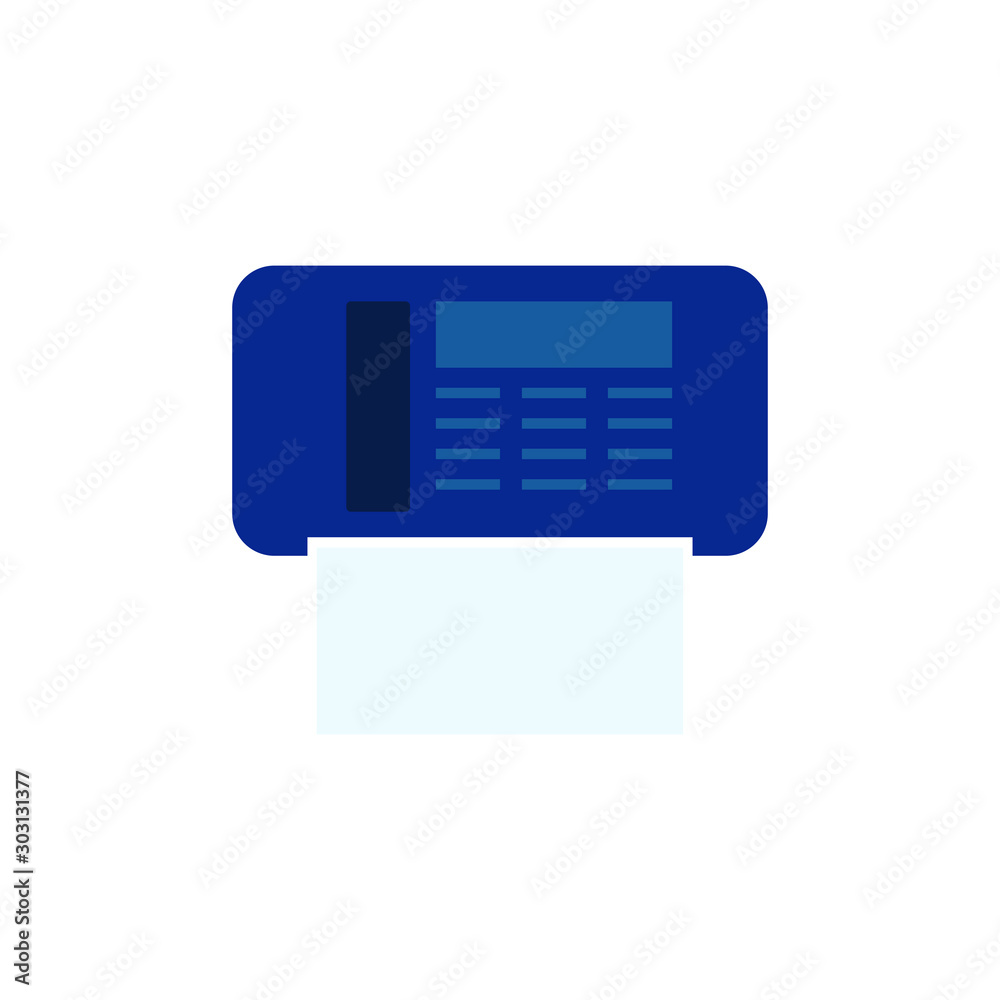 printer icon vector illustration logo template printer icon vector illustration logo template
