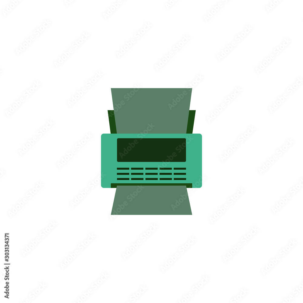 printer icon vector illustration logo template printer icon vector illustration logo template