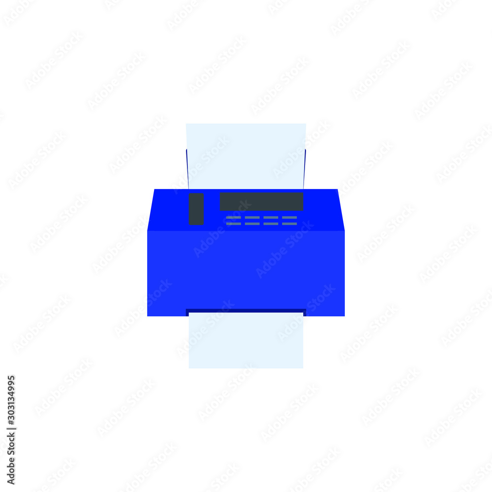 printer icon vector illustration logo template printer icon vector illustration logo template