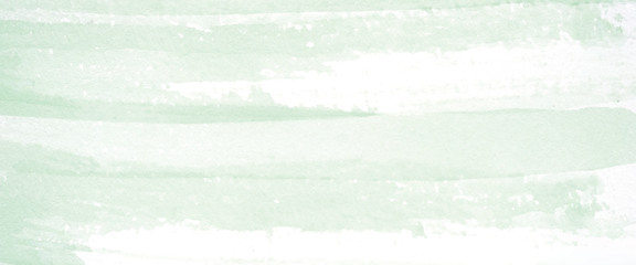Watercolor background, art abstract surface green watercolor painting textured design on white paper background, banner, backdrop, template, poster, wallpaper