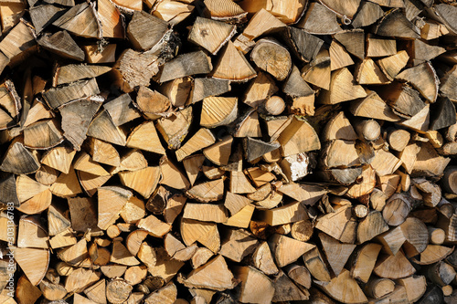 Stack of firewood