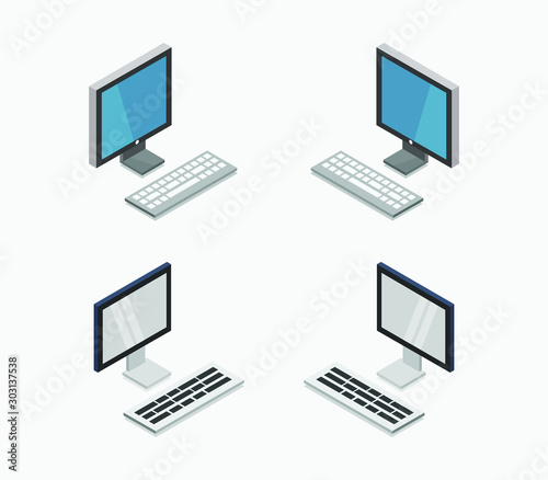 isometric, vector, computer, illustration, design, icon, technology, symbol, business, web, flat, concept, internet, set, background, sign, isolated, graphic, digital, modern, 3d, element, infographic