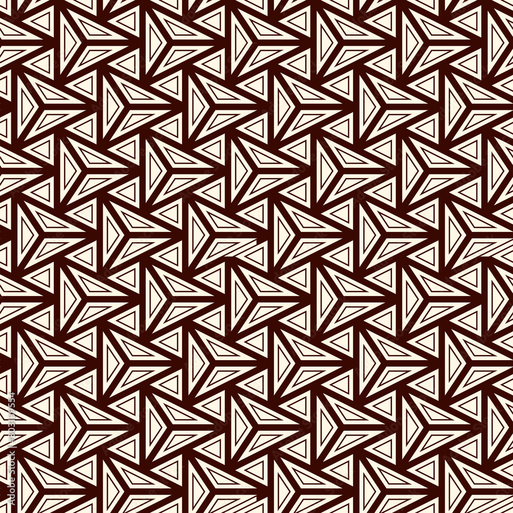 Contemporary geometric pattern. Repeated triangles, lines. Art deco style ornament. Modern geo abstract background. Linear seamless surface design. Grid digital paper, textile print. Vector wallpaper Contemporary geometric pattern. Repeated triangles, lines. Art deco style ornament. Modern geo abstract background. Linear seamless surface design. Grid digital paper, textile print. Vector wallpaper