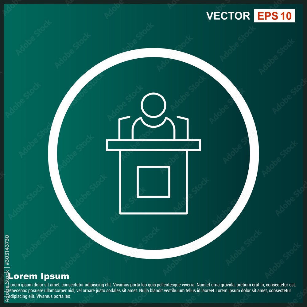 Lecture Presentation icon for your project Lecture Presentation icon for your project