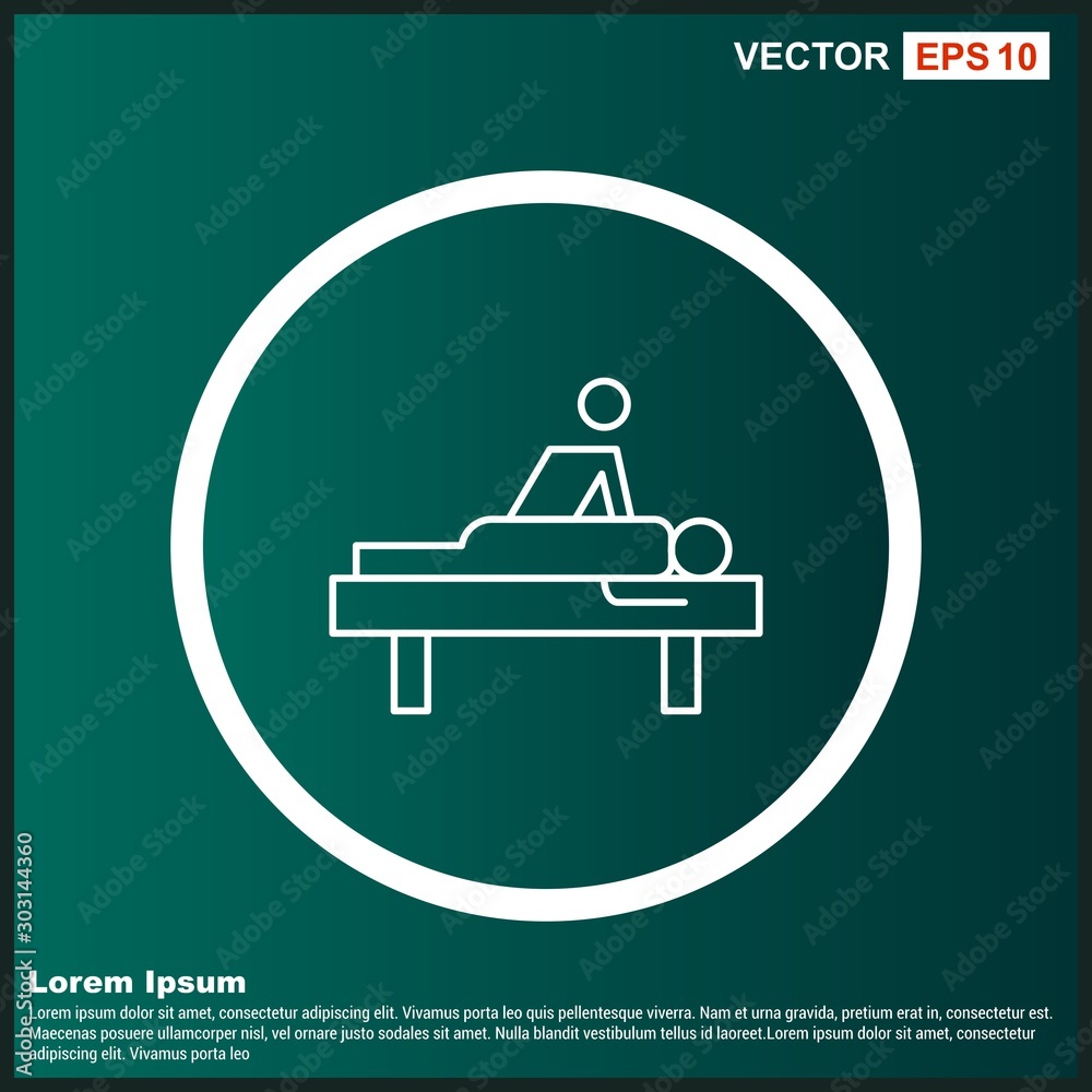 Massage Therapy icon for your project Massage Therapy icon for your project