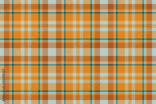 Tartan scotland seamless plaid pattern vector. Retro background fabric. Vintage check color square geometric texture.