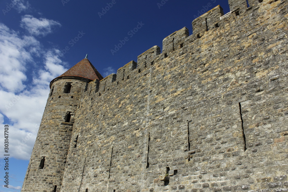 Ciudad medieval de Carcasona (Francia)