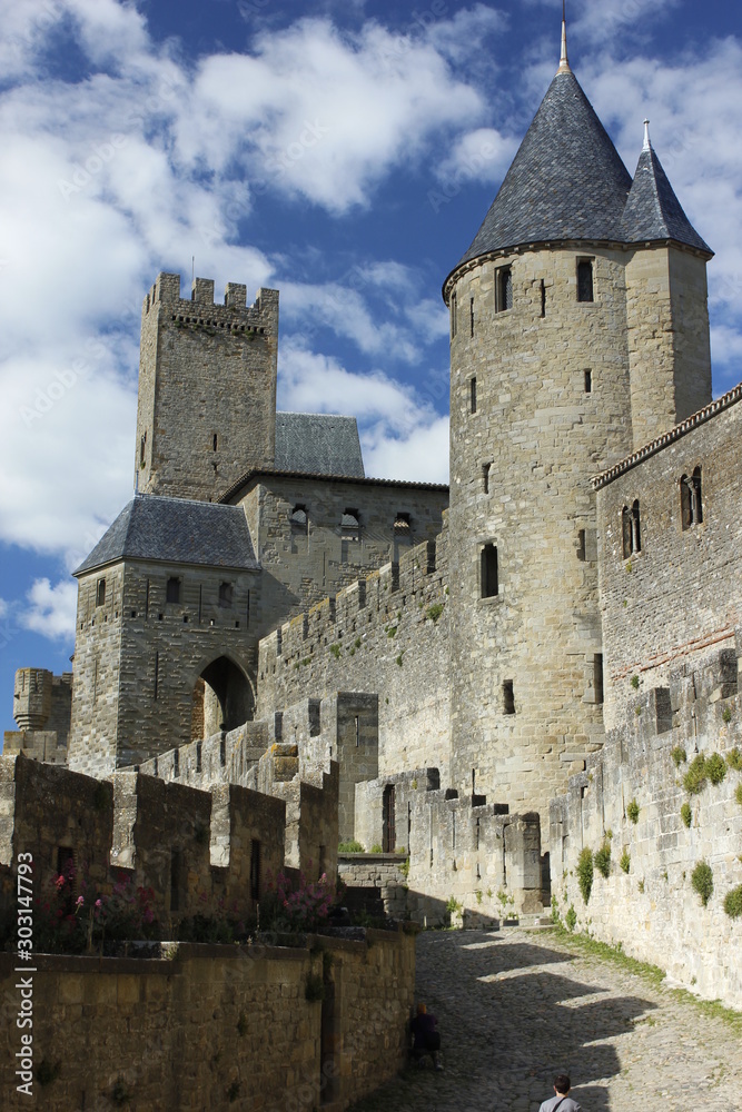 Ciudad medieval de Carcasona (Francia)