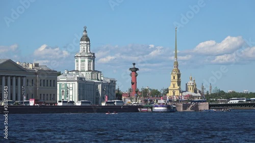 June day on the Neva. Saint Petersburg, Russia photo