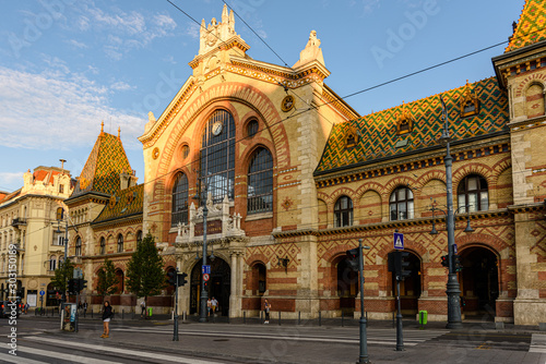 Budapest, Ungheria, mercato centrale coperto