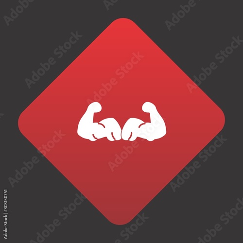  Body builder icon for your project