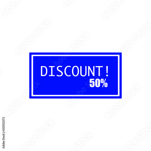 Sale discount icons. Special offer price signs. Speech bubbles or chat symbols. Colored elements. Vector