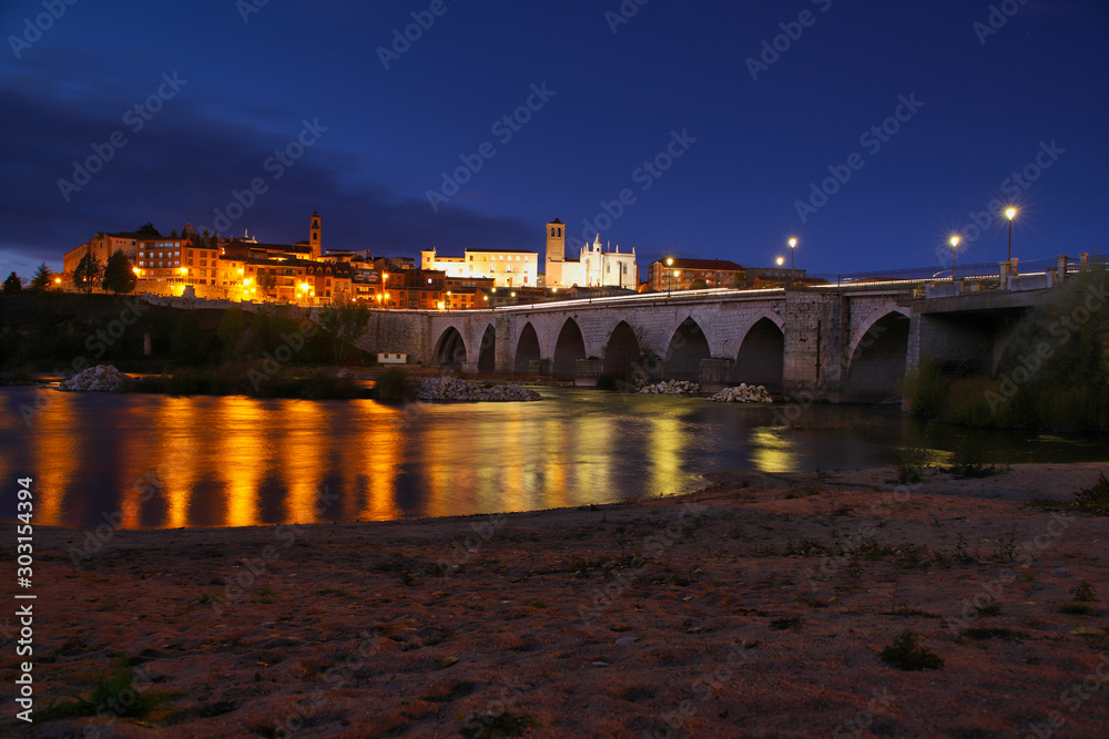 Fototapeta premium Tordesillas, Valladolid, Castilla y Leon, España