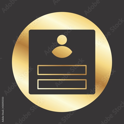  CV icon for your project